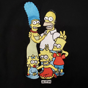 KithxThe Simpsons Sports Family スウェット パーカー ブラック Kith x The Simpsons Bart スウェット パーカー ブラック (KITH
