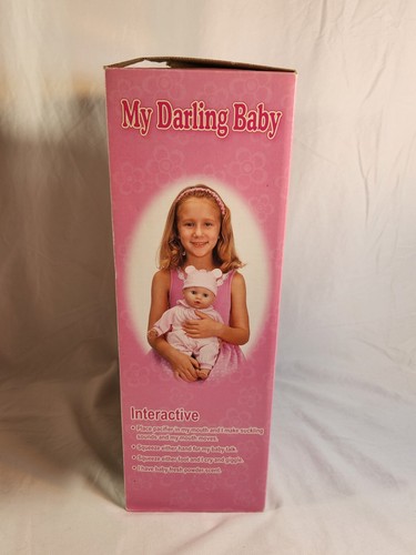 My Darling Baby 2010 Unopened in Original Box Doll Pacifier Pink Berry READDESC - Picture 10 of 12