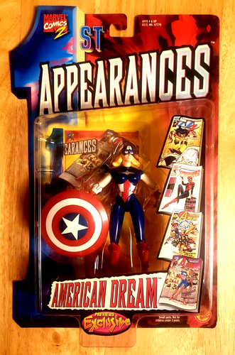 Vintage Toybiz Marvel Comics First Appearance AMERICAN DREAM & STINGER Avengers - Picture 3 of 22