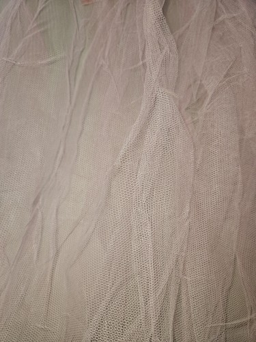Vintage rosa Tüllrock Overlay - Bild 6 von 6
