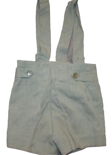 Vintage Merry Mites 2 Piece 1960's Boy 2T Green Shorts & Blazer Jacket Outfit - Picture 3 of 13