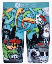 Ethika the Staple MIXTAPE Disco Boombox Music Cartoon Characters Boxers Mn's NIP