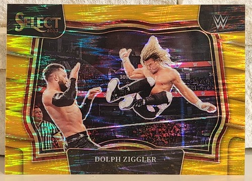 2023 Panini Select WWE Dolph Ziggler Ringside Gold Flash #/10 SSP - Picture 1 of 2