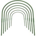 FOTMISHU 6Pcs Garden Hoops, 18.9"x19.7" Greenhouse Hoops, Rust-Free Grow Tunn...