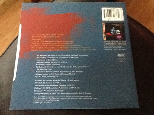 CROWDED HOUSE . NOT THE GIRL YOU THINK YOU ARE .1996 NEW MINT VINYL. LTD EDITION - Picture 4 of 5