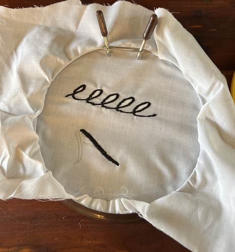 3 Metal, Plastic & Wood Embroidery Hoop Rings 6",7",8" & 1 Embroidery Cloth Pck! - Picture 8 of 9