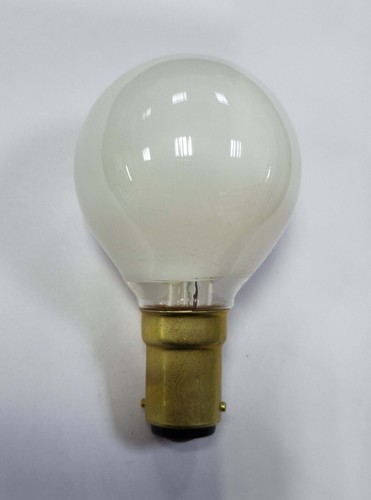 1x 60W BELL Opal Golf Round G45 Incandescent Standard SBC B15 Light Bulb Lamp - Picture 2 of 3