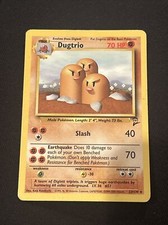 Dugtrio 23/130 NM Base Set 2 Regular Rare Pokemon Card