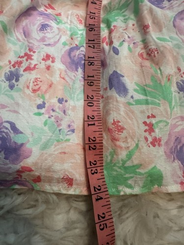 Neu mit Etikett Cynthia Rowley Mädchen Größe 6 Blumenmuster Kurzarm Kleid Ostern - Bild 9 von 10
