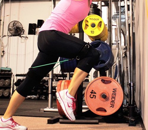 Latex Resistance Bands with Tube Ankle Straps - Leg and Abdomen Workout Exercise - Picture 5 of 7