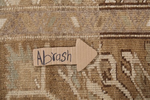 Antique Muted Geometric Oushak Turkish Oriental Area Rug Hand-knotted Wool 5x7 - Picture 7 of 12