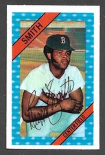1972 KELLOGG'S 3-D #35  Reggie Smith  BOSTON RED SOX  ( No Cracks )  NM-MINT  A