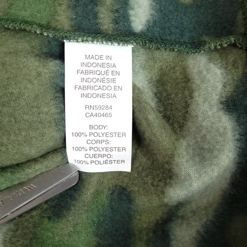 The Children Place Boys 1/4 Zip Camo Pullover Sweatshirt Multicolor Size 2XL - Picture 6 of 8