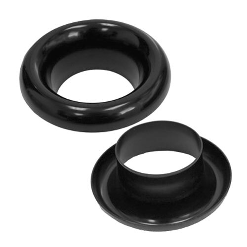 Pila Turbo Velocity de admisión de aluminio negro de 4,0" 4" 102 mm - Imagen 1 de 2