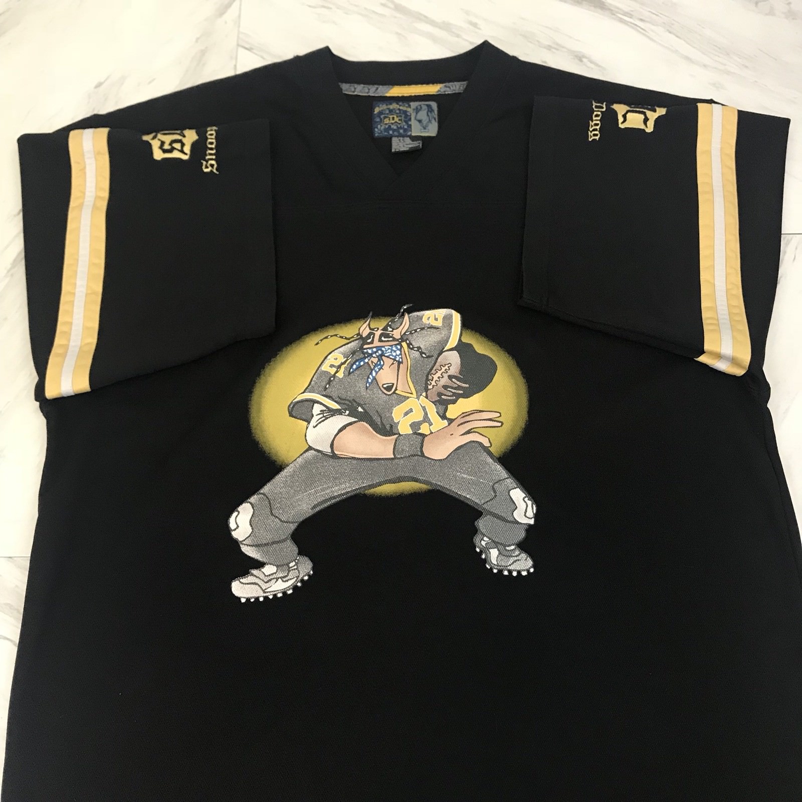 Vintage Snoop Dogg Jersey Gamedogg 21 EmbroideROT Herren Rap West Coast Größe XXL Vintage Snoop Dogg Jersey Gamedogg 21 EmbroideROT Herren Rap West Coast Größe XXL