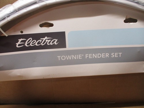 Electra Townie Fender Set 26” White New - Picture 2 of 5
