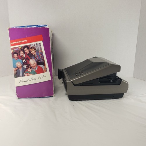 Vintage Polaroid Spectra AF Instant Film Photo Camera With Box SOLD AS IS - Picture 5 of 10