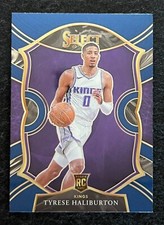TYRESE HALIBURTON *ROOKIE CARD* (RC) 2020-21 Panini Select Concourse #72