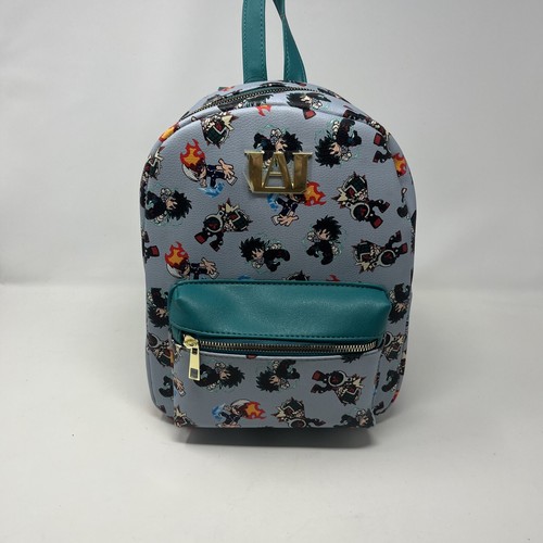 My Hero Academia Chibi Character Mini Backpack Bioworld Anime Bag Purse