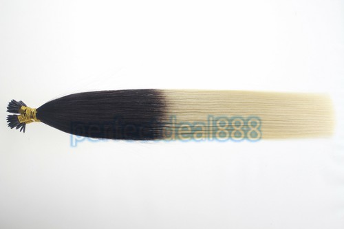14"-24" 7A 1G Stick I Tip Micro Beads Remy Human Hair Extensions Double Drawn UK - Picture 114 of 127