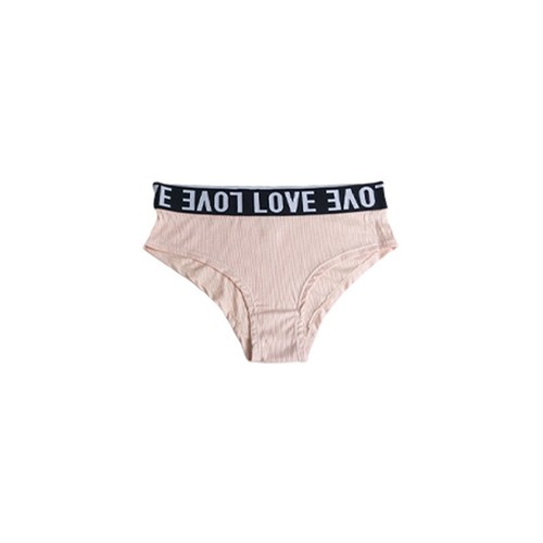 Mujer Sexy Letra Ropa Interior Bikini Cintura Media Elástica Ropa Interior Ropa Interior - Imagen 8 de 8