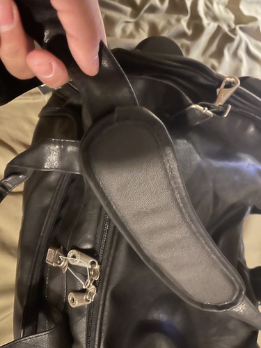 Bolso de viaje dorado del Pacífico con mango rígido rodante ruedas 1178k - Imagen 12 de 12