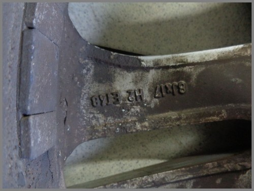 Mercedes W212 Alufelgen Felgen SET 8x17 8,0x17 ET46 2124010902 Original F90 Satz - Picture 8 of 8