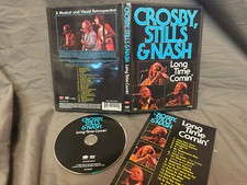 Crosby Stills & Nash long time comin DVD folk rock 2004 Rhino Home Video
