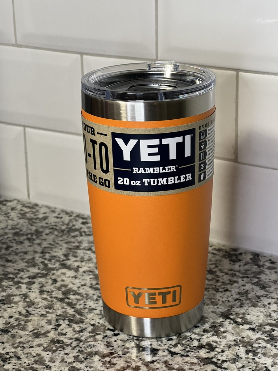 20 oz King Crab Orange Yeti 🍊 Limited Edition