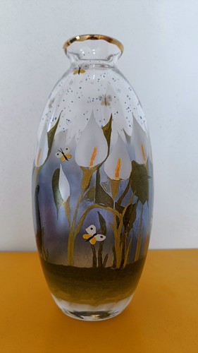 Vaso Vetro Goebel Rosina Wachtmeister Gatti Tommaso E La Sua Famiglia 30cm - Imagen 3 de 9