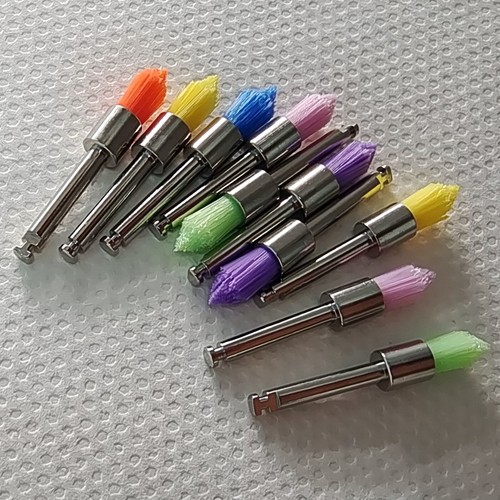 100 Pcs Dental Nylon Polishing Pointed Latch Polisher Prophy Brush Disposable - Picture 3 of 6