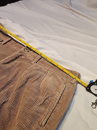 Polo Cords Ralph Lauren Andrew Corduroy Pants 36x30 Beige - Picture 2 of 11