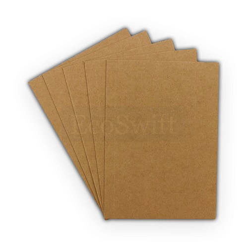 15 7 x 10 EcoSwift Chipboard Cardboard Scrapbook Scrapbooking Photo Pads Sheets - Picture 4 of 6