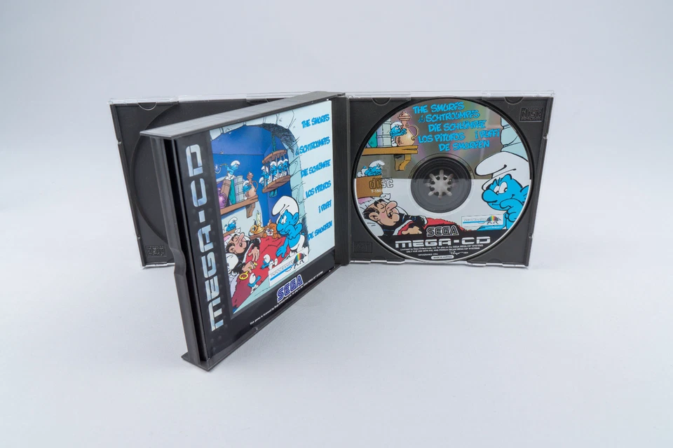 Sega Mega CD *The Smurfs / Die Schlümpfe* OVP mit Anleitung - Bild 4 von 4