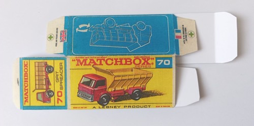 Matchbox RW #70b 1:85 Granicia Spargitore Repro "F' Box Lesney Series-75 - Foto 4 di 4