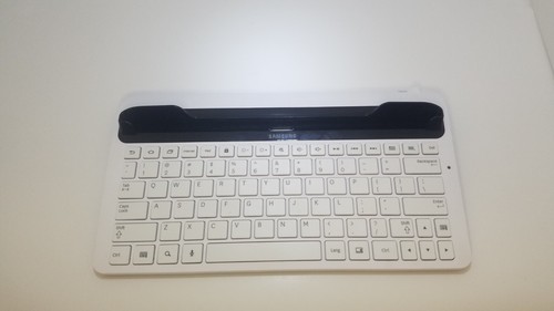 Samsung ECR-K14AWEGXAR White QWERTY Keyboard Dock for Galaxy Tab-10.1 - Picture 4 of 5