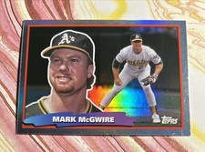 2022 Topps Archives 1988 Big Foil Mark McGwire 88BF-18 Athletics