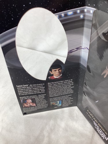 1999 Playmates Star Trek Wrath of Khan Captain Spock Doll 12 Inch KB Toys Issue - Picture 4 of 10