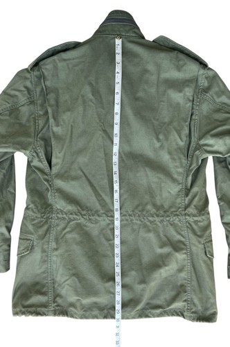 US Army Small Regular M65 Field Jacket Vietnam Era Alpha Industries Green OG-107 - Picture 7 of 9