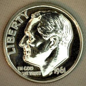 2018 S 90/% Silver Proof Roosevelt Dime Ten-Cent Coin 10c from Silver Proof Set
