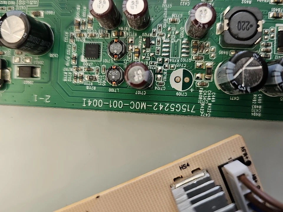 24" Monitor Nec EA244WMi Powerboard 715G5116-P01 & Main Board 715G5242-MOC-001 - Image 2 of 4