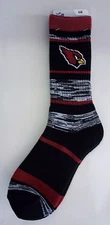 Arizona Cardinals Men's Crew Socks Large Size 10 to 13 RMC