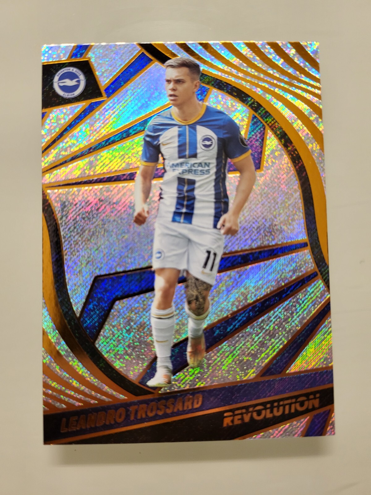 2022-23 Panini Revolution Soccer Asia Leandro Trossard card #59