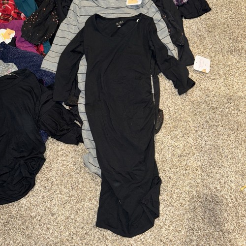 Lot 24 XS Isabel Maternity Clothing Dresses Long Short Sleeve Jeggings #2 - Picture 8 of 24