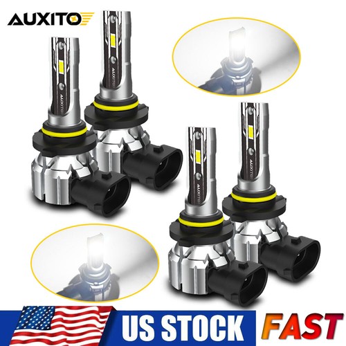 LED Headlights 9005 High Beam H11 Low Beam Bulbs Super Bright 6500K Xenon White