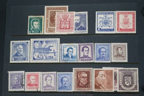 COLECCIÓN SUDAMÉRICA CHILE DE 2000+ SELLOS COMO NUEVOS Y USADOS ALMACENADOS EN PÁGINAS DE STOCK - Imagen 12 de 24