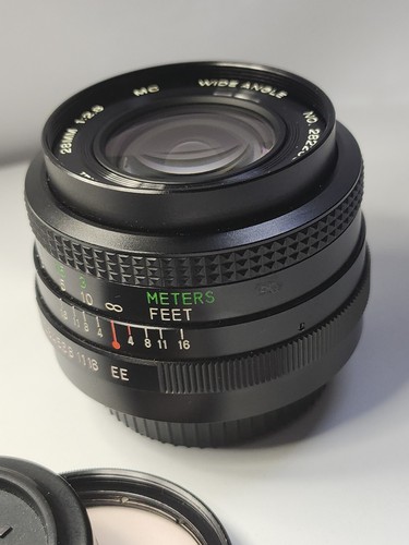 Vivitar 28mm f/2.8 MC Close Focus Lens - Close To Mint K/AR mount - Picture 7 of 7
