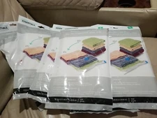 Lot Of 10 NEW ESSENTIALS Large VACUUM STORAGE BAG SPACE SAVER 17.5 in x 27.5 in