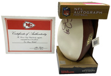 NFL Autograph Football Kansas City Chiefs Eric Berry Corporate Partnership