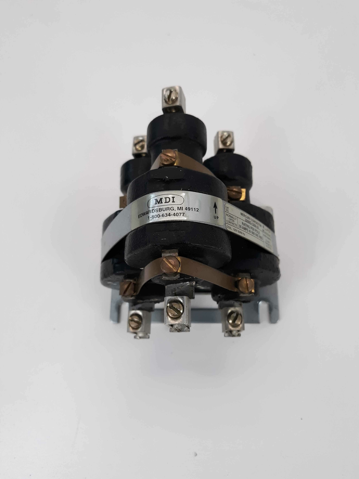 MDI 35A 600VAC RELAY CONTACTOR 335NO-120A-18
